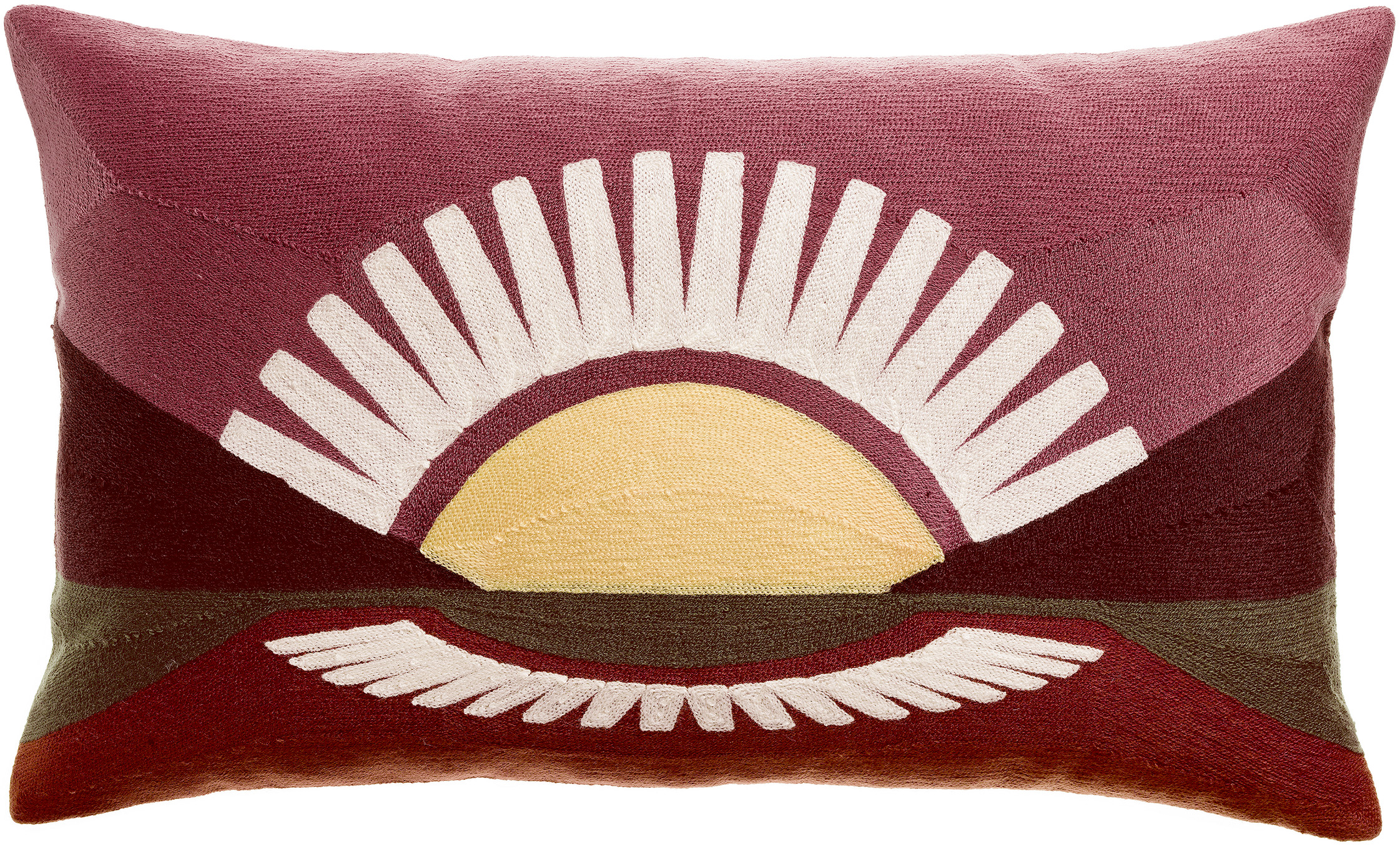 Coussin brodé Balade Radieuse, EDEN