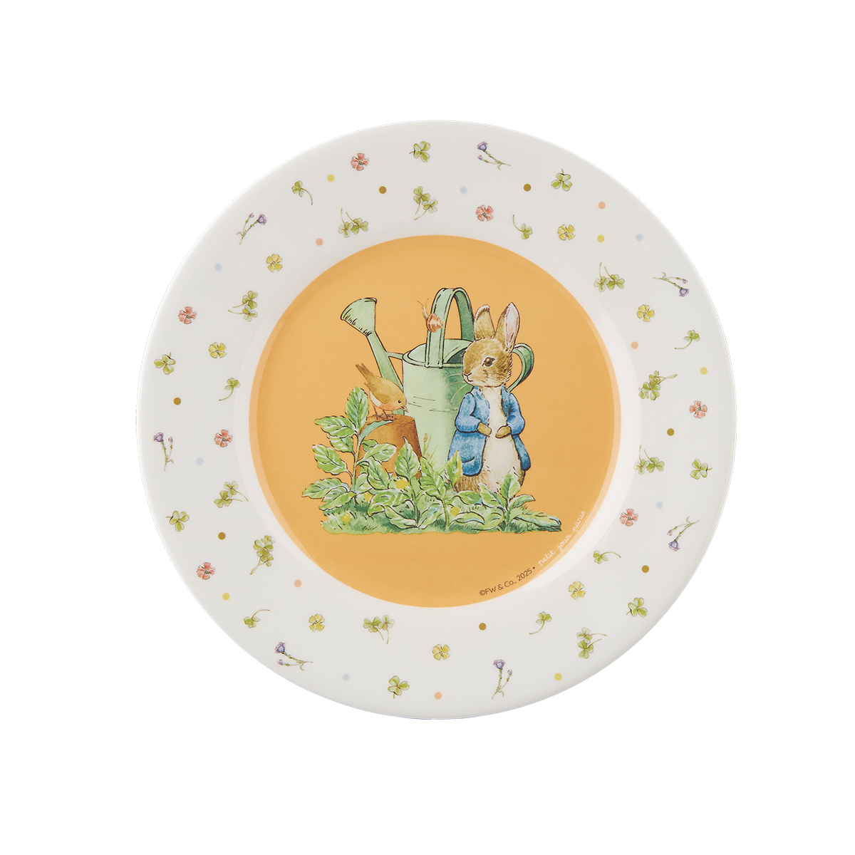 Assiette à dessert  PIERRE LAPIN, PETIT JOUR