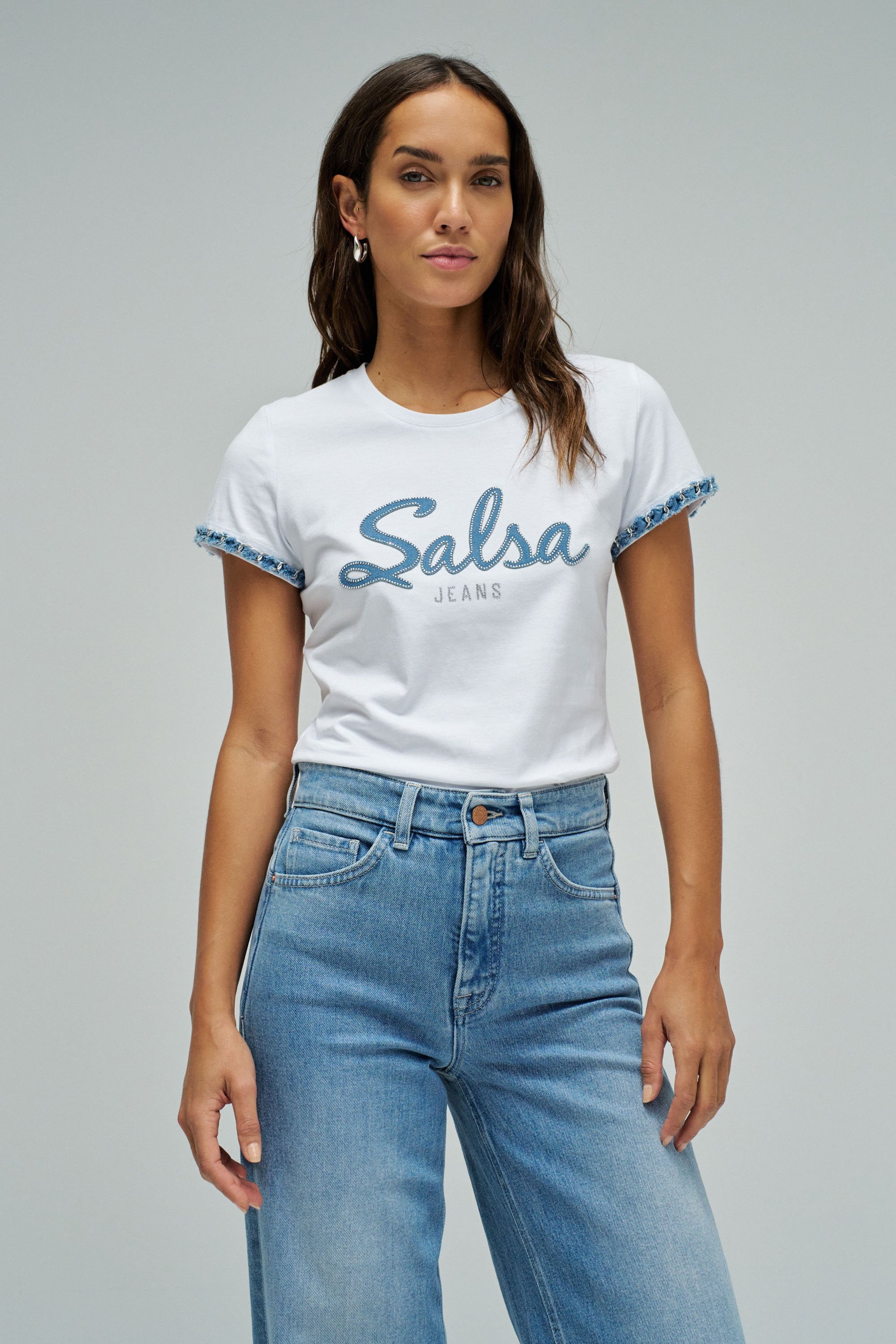 SWEATSHIRT AVEC BRANDING, SALSA JEANS