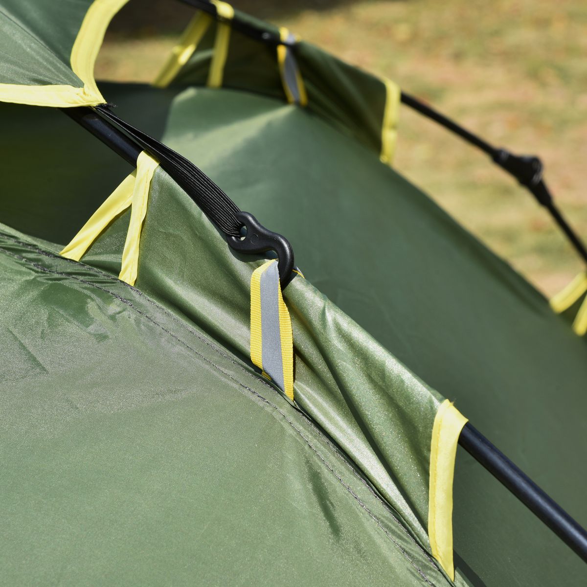 Tente miltec 2 personnes avec espace de rangement étanche vert olive - Tente  à la Fnac
