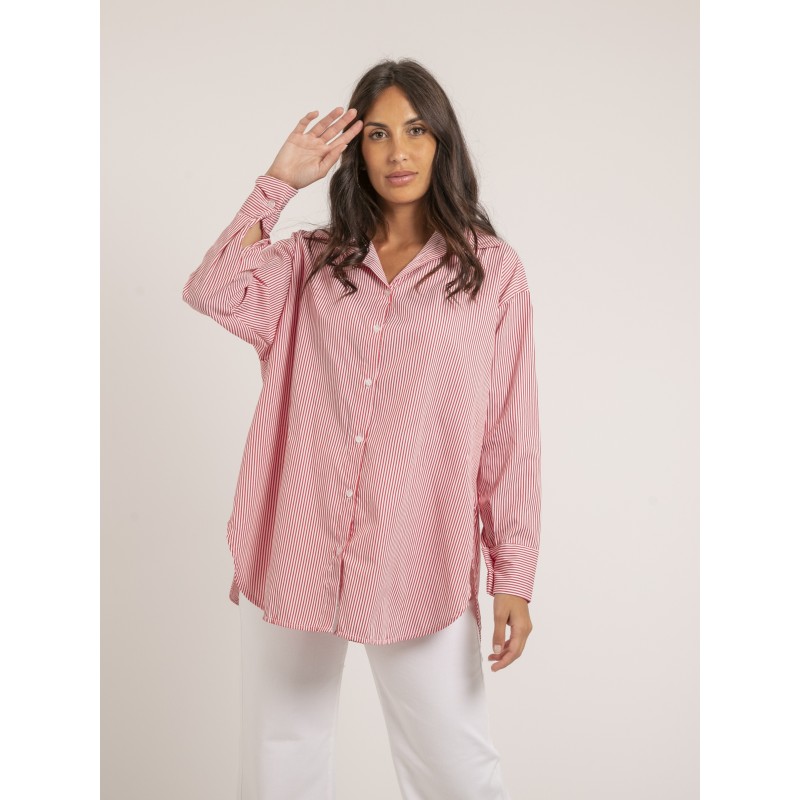 Chemise Longue Rayures Olaure, DONA LISA