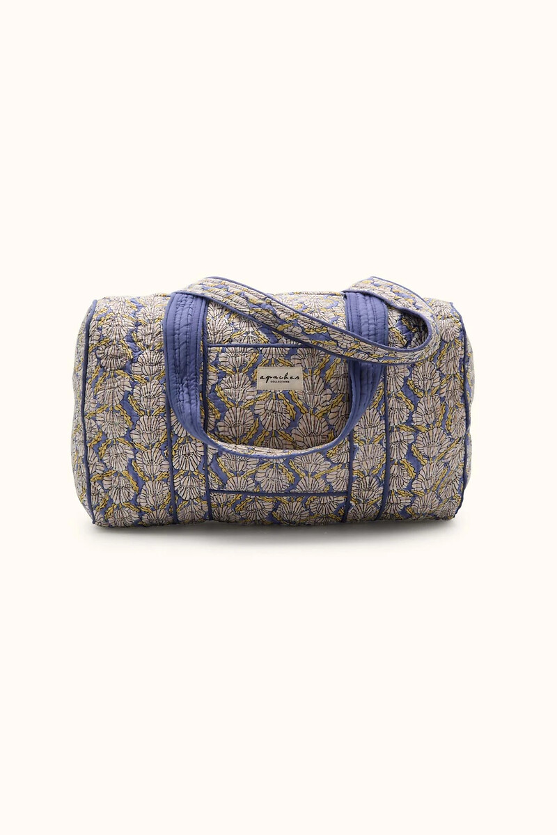 Sac zippé imprimé floral, BUDDHA, APACHES COLLECTIONS