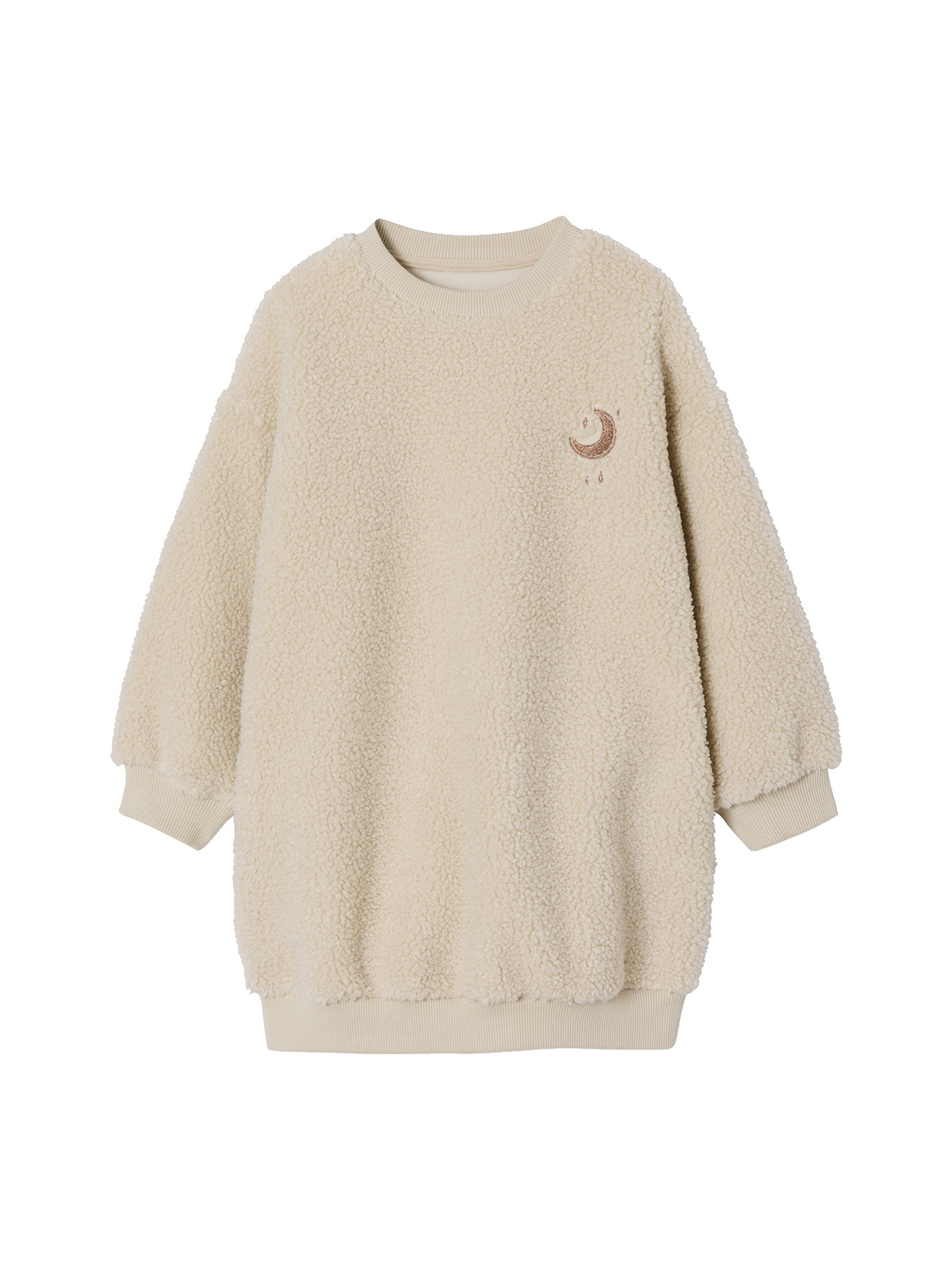 Robe sherpa détails brodés, VERTBAUDET