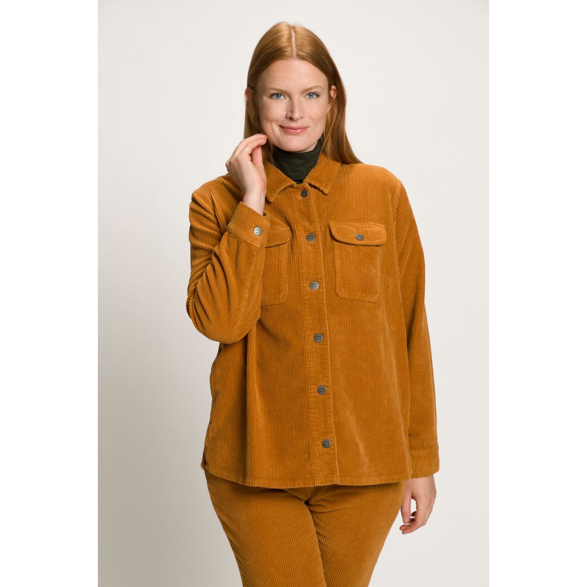 Veste velours cotelé 2025 femme grande taille