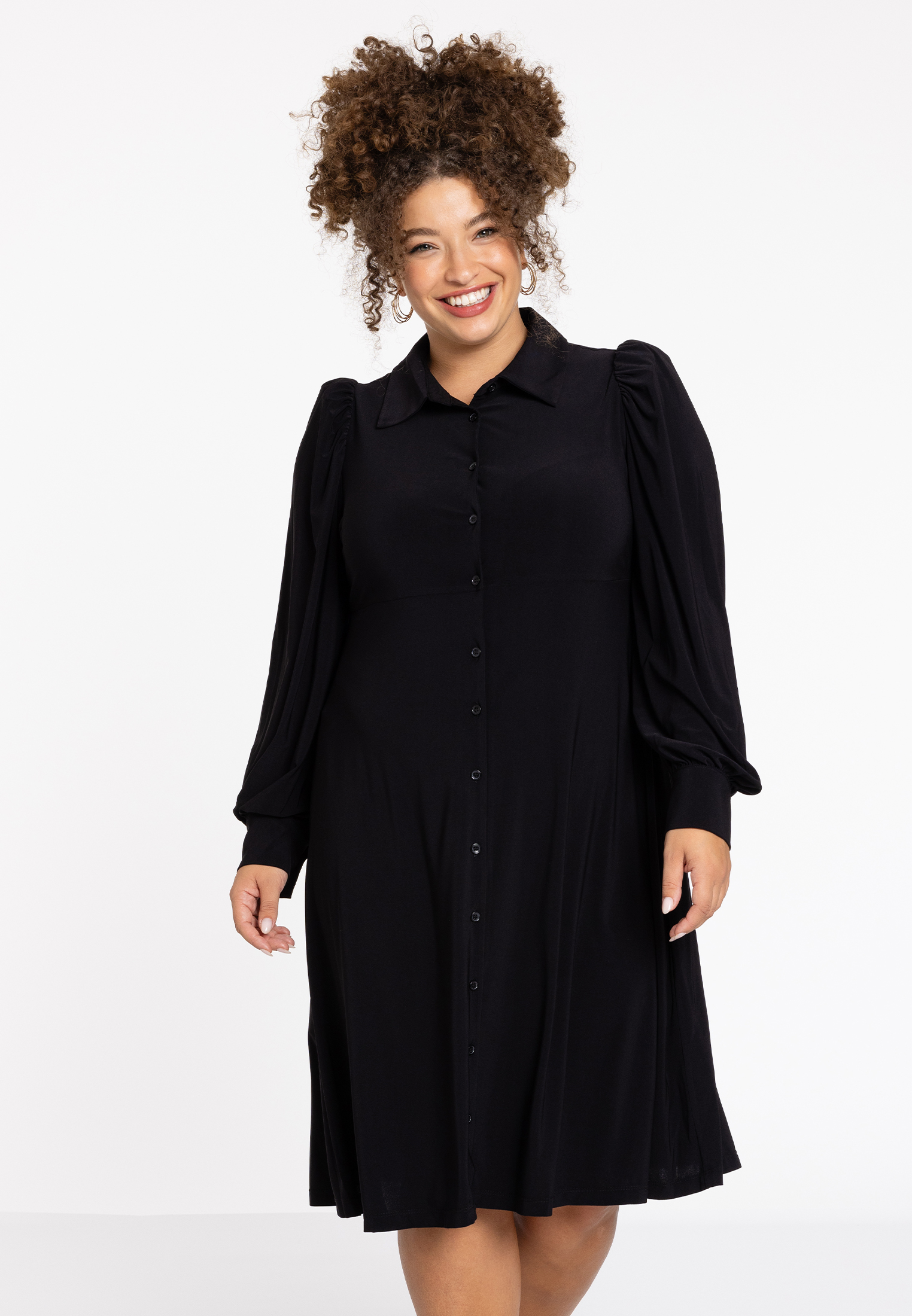 Robe avec manches bouffantes, YOEK