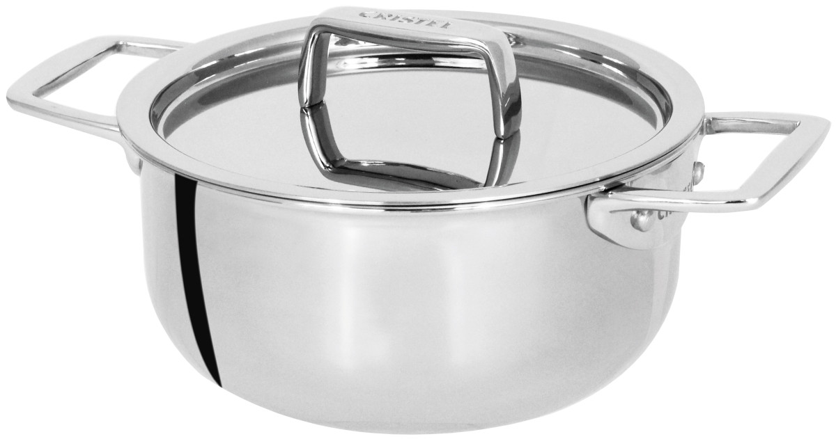 Mini faitout inox  fixe CASTEL'PRO, CRISTEL