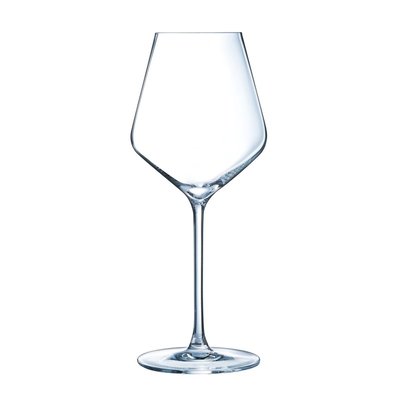 6 verres à pied 38cl Ultime - Cristal d'Arques - Verre ultra transparent moderne CRISTAL D ARQUES
