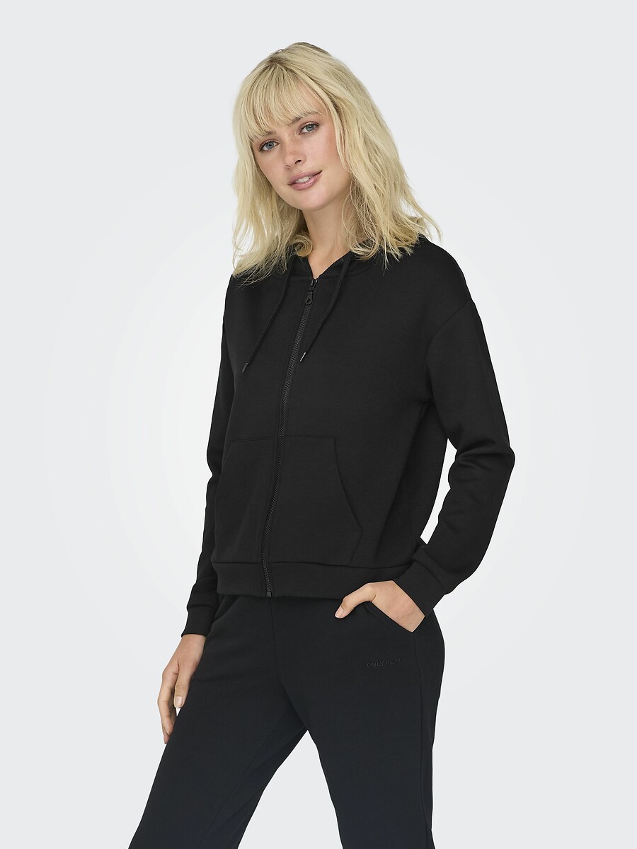Zip-up hoodie Lounge, ONLY PLAY