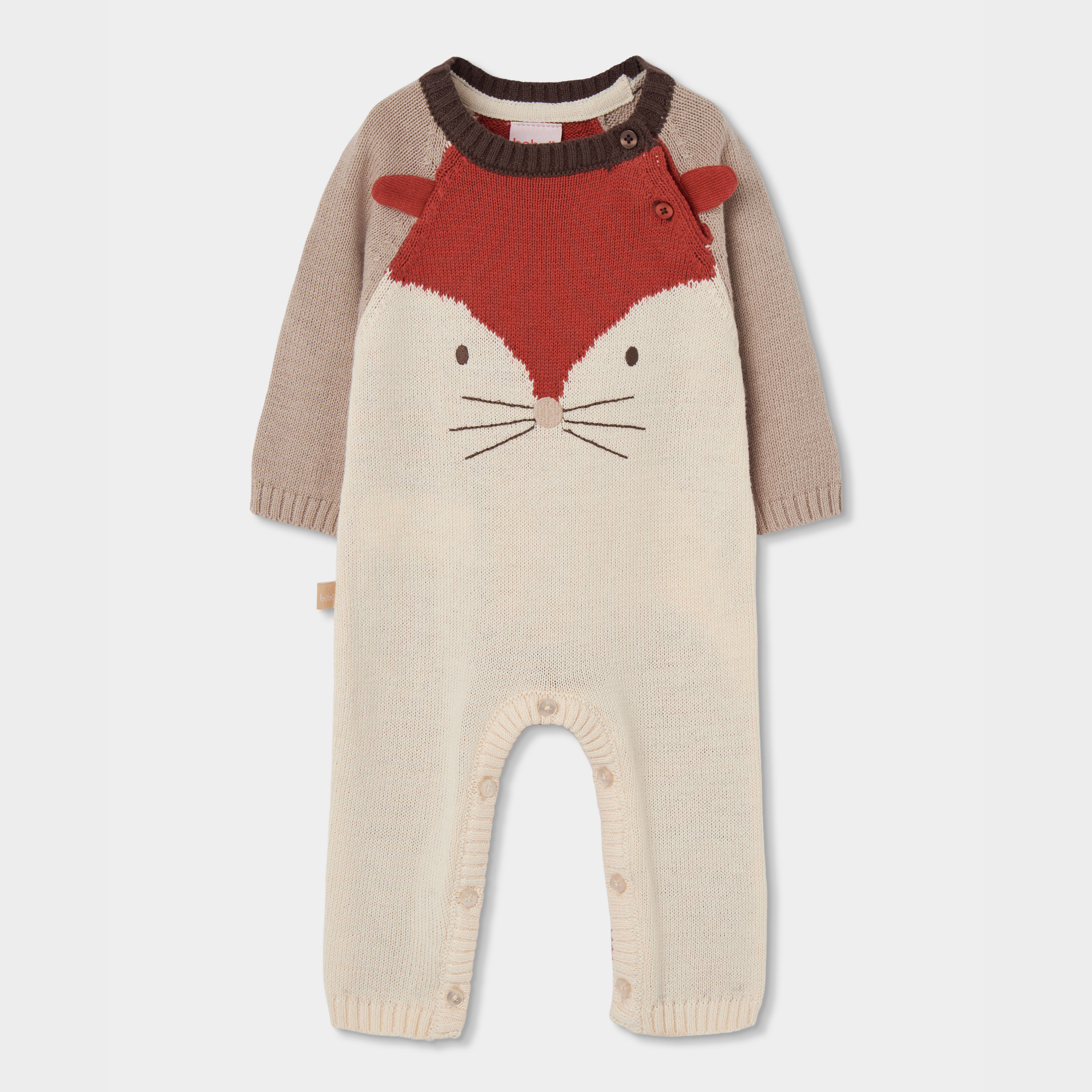 Pyjama bébé imprimé renard, BOBOLI