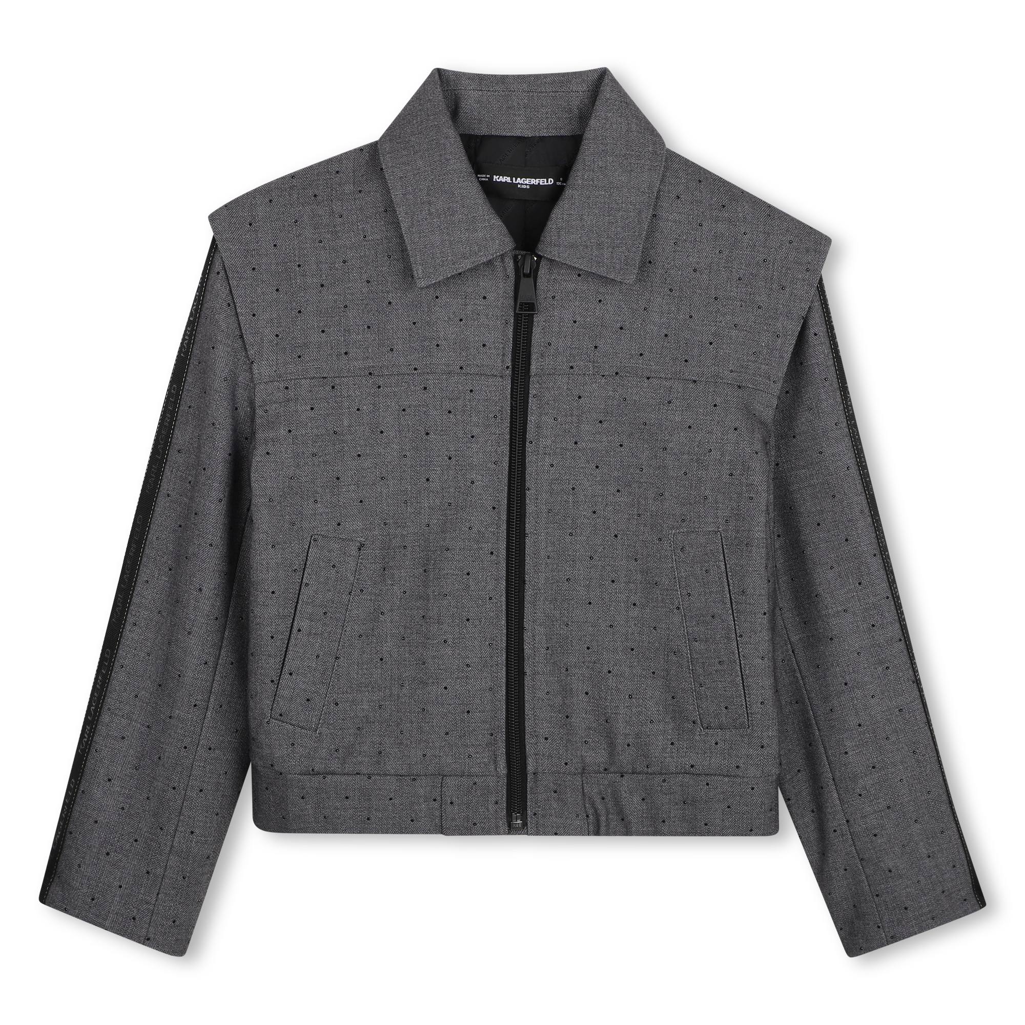 Cardigan de jogging, KARL LAGERFELD KIDS