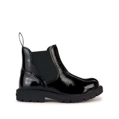 Kids Breathable Chelsea Boots in Leather GEOX