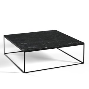 Table basse métal acie noir et marbre, Mahaut AM.PM image