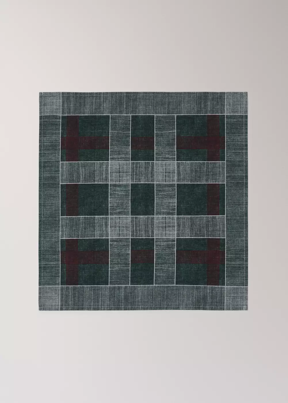 Serviette de table coton carreaux, MANGO HOME