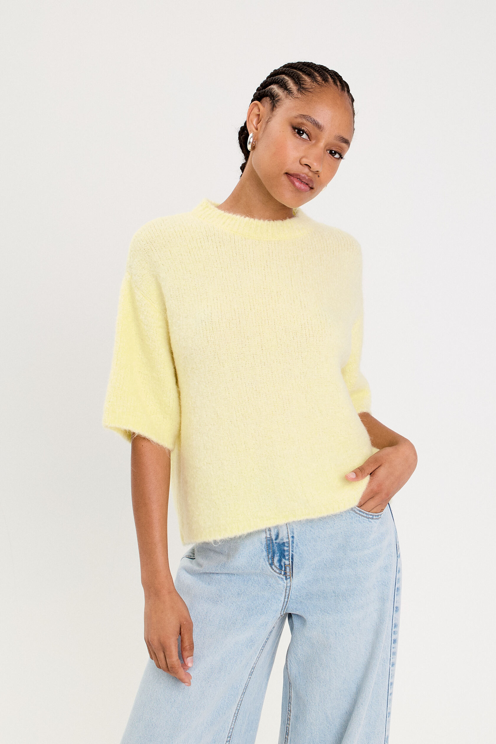 Pull manches courtes, CACHE CACHE