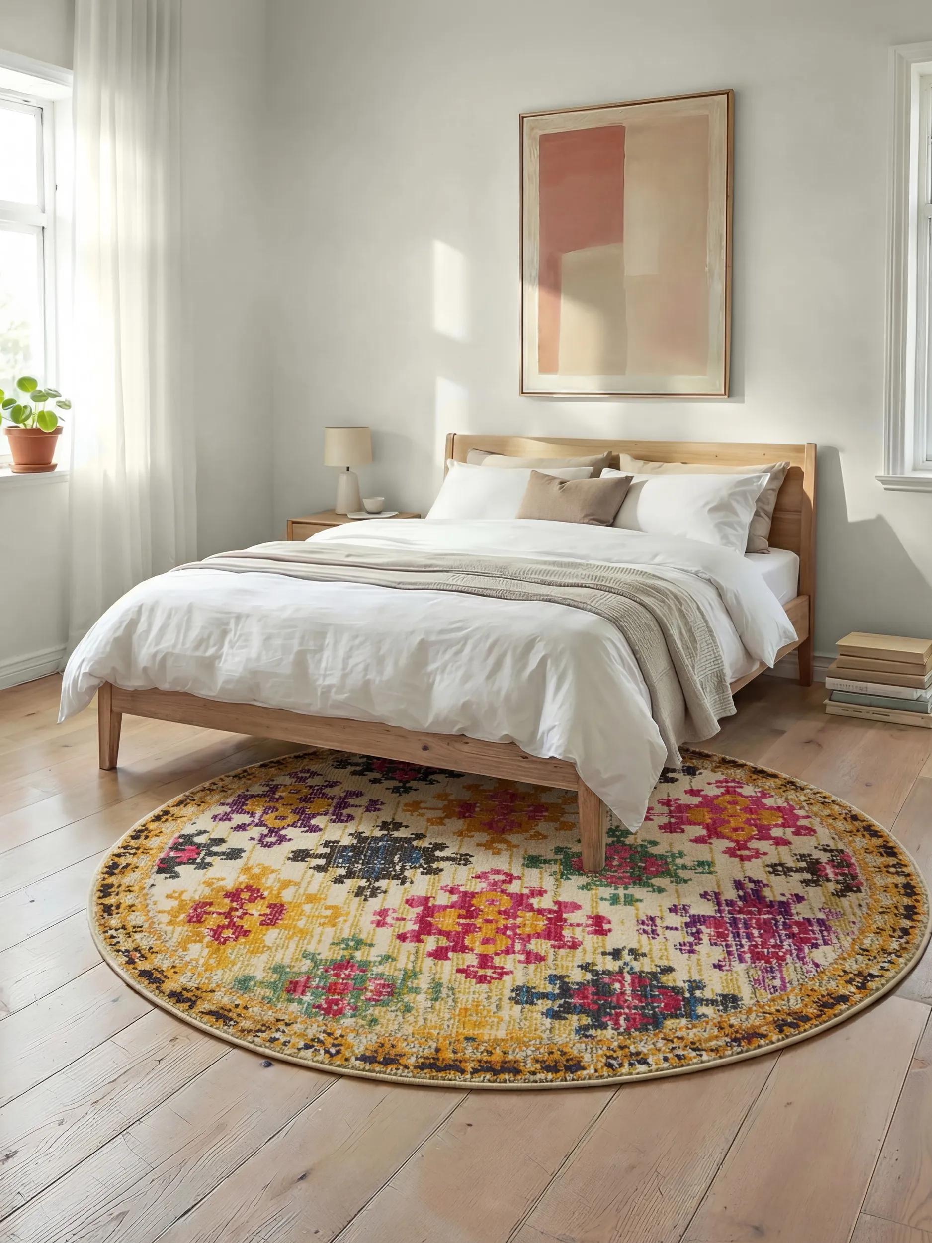 Tapis rond CASA, BENUTA
