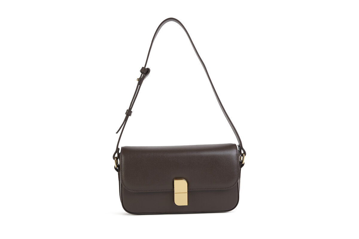 Alice S Leather Shoulder Bag, NAT & NIN