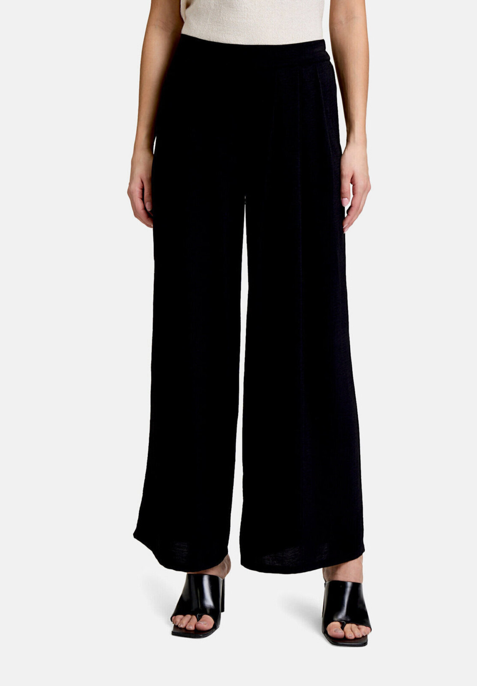 Pantalon palazzo à jambes larges, CARTOON