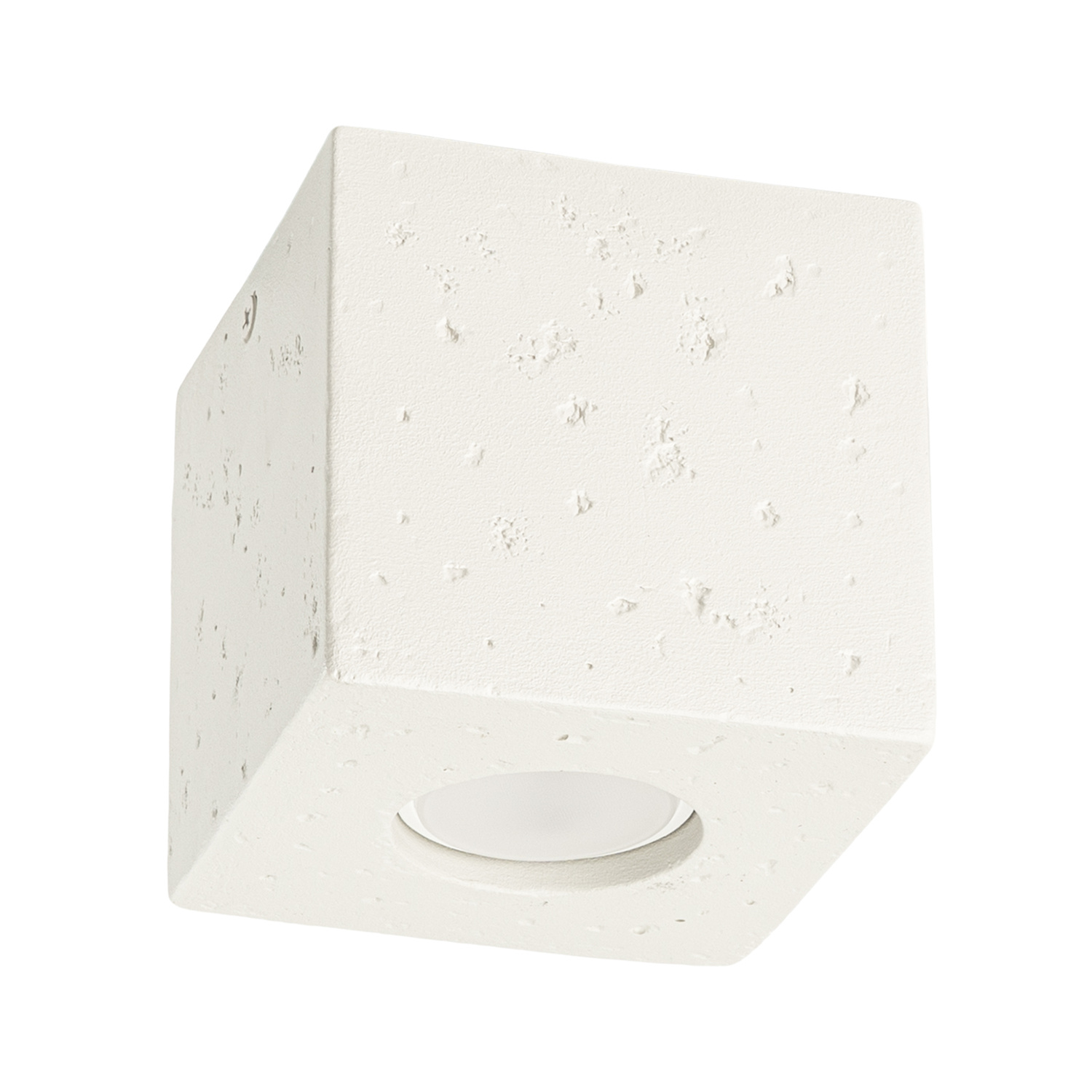 Plafonnier Béton Beige GU10 1 Quad, EDEN