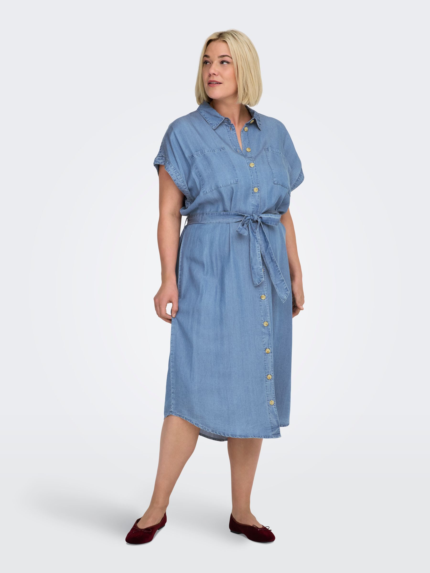Robe En Denim, ONLY CARMAKOMA