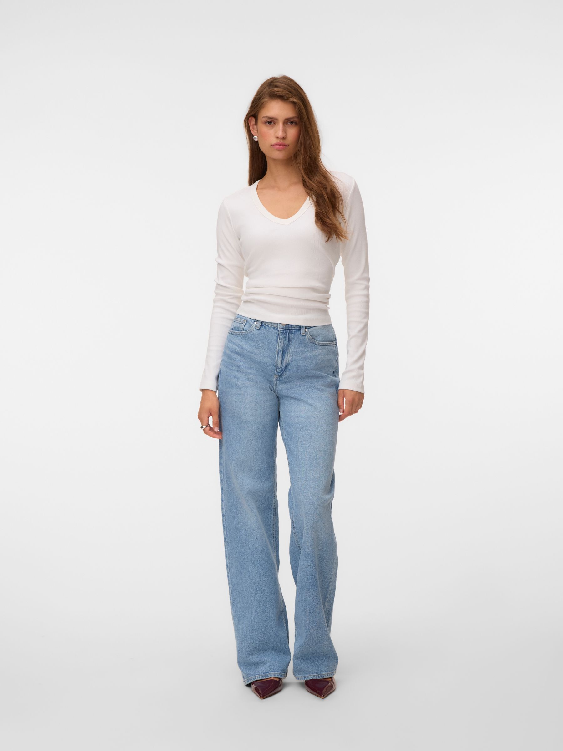 Jean À Coupe Large, VERO MODA