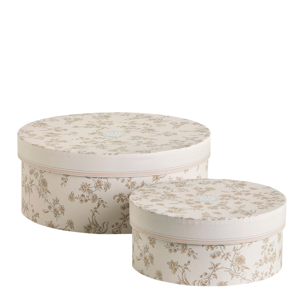 Set de 2 boîtes de rangement Sublime Jasmin, MATHILDE M