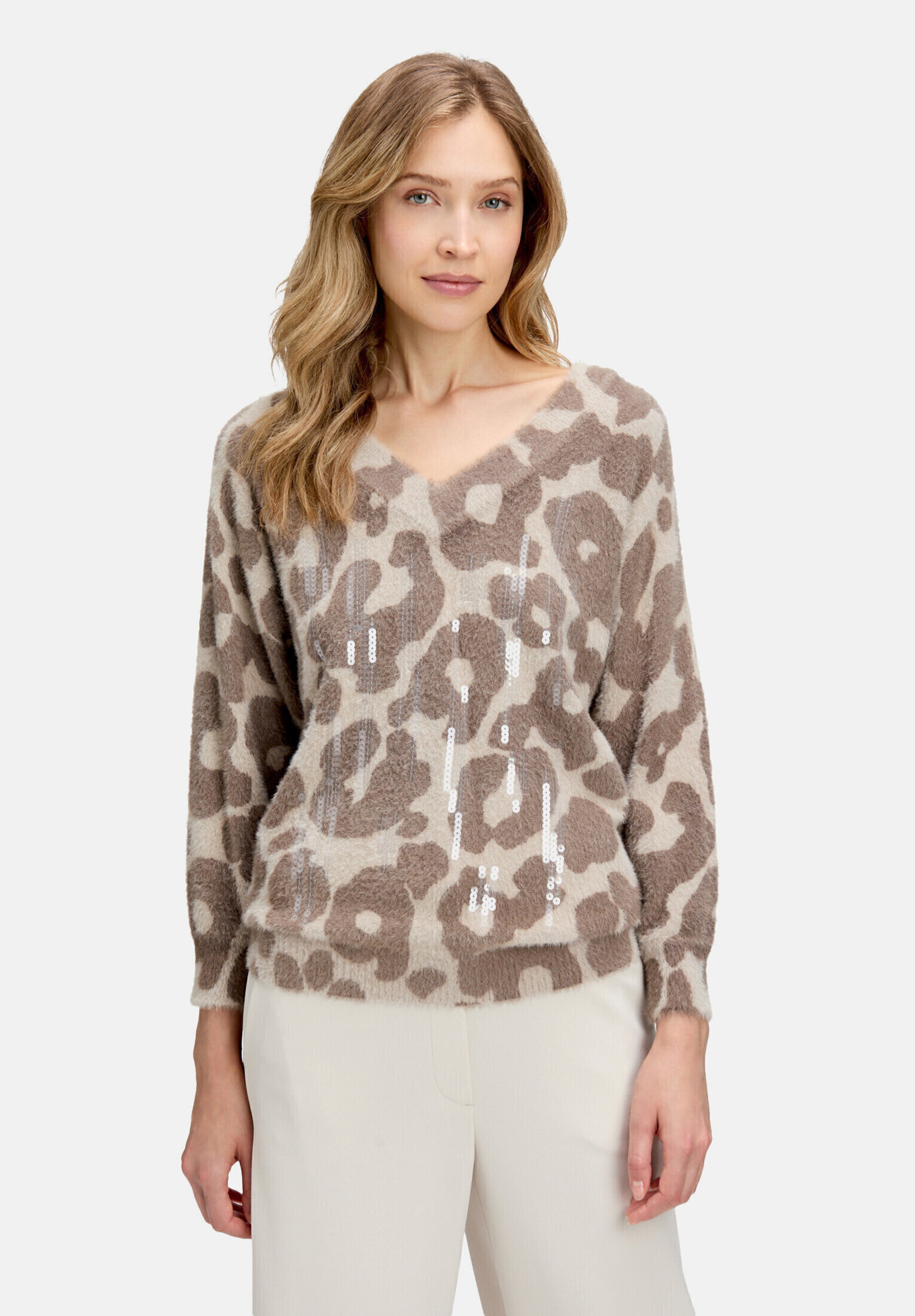 Pull-over en maille à manches chauve-souris, BETTY BARCLAY