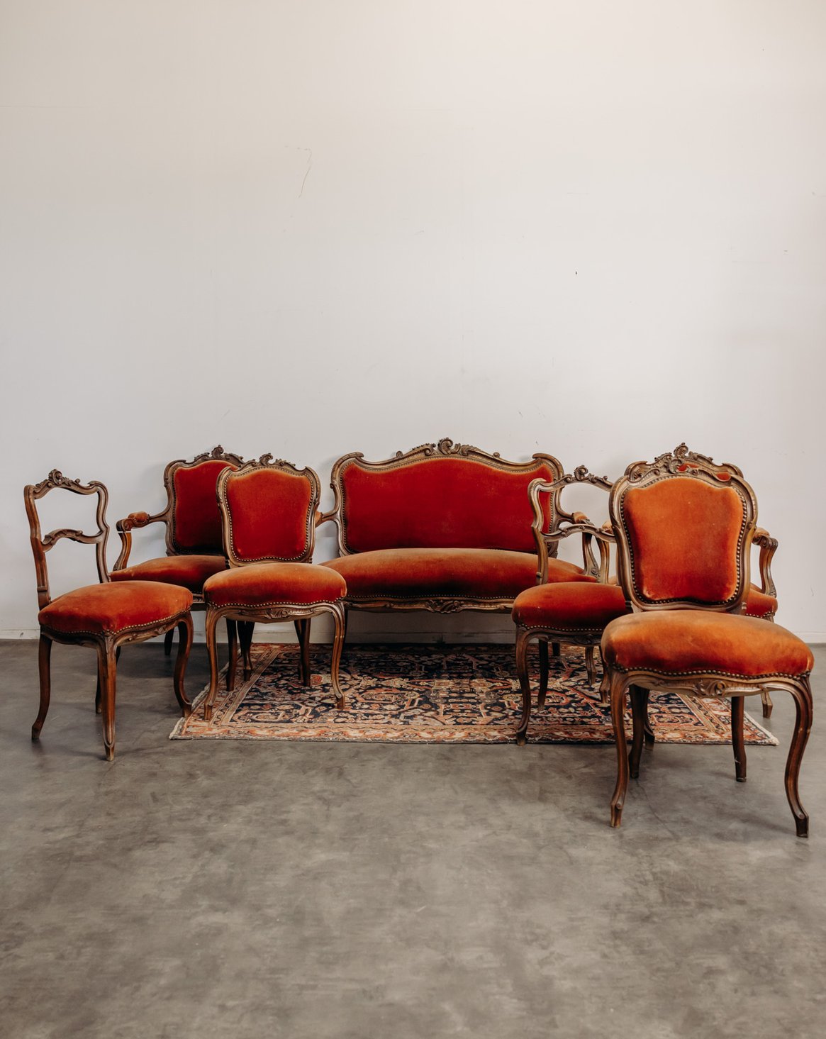 Salon style Louis XV Ernest N°1612 - Bon état, DEBONGOUT