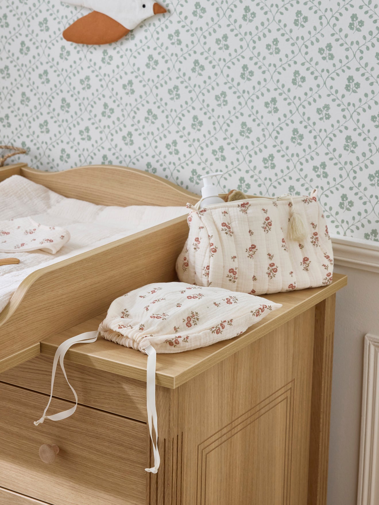 Trousse de toilette en gaze de coton, CYRILLUS