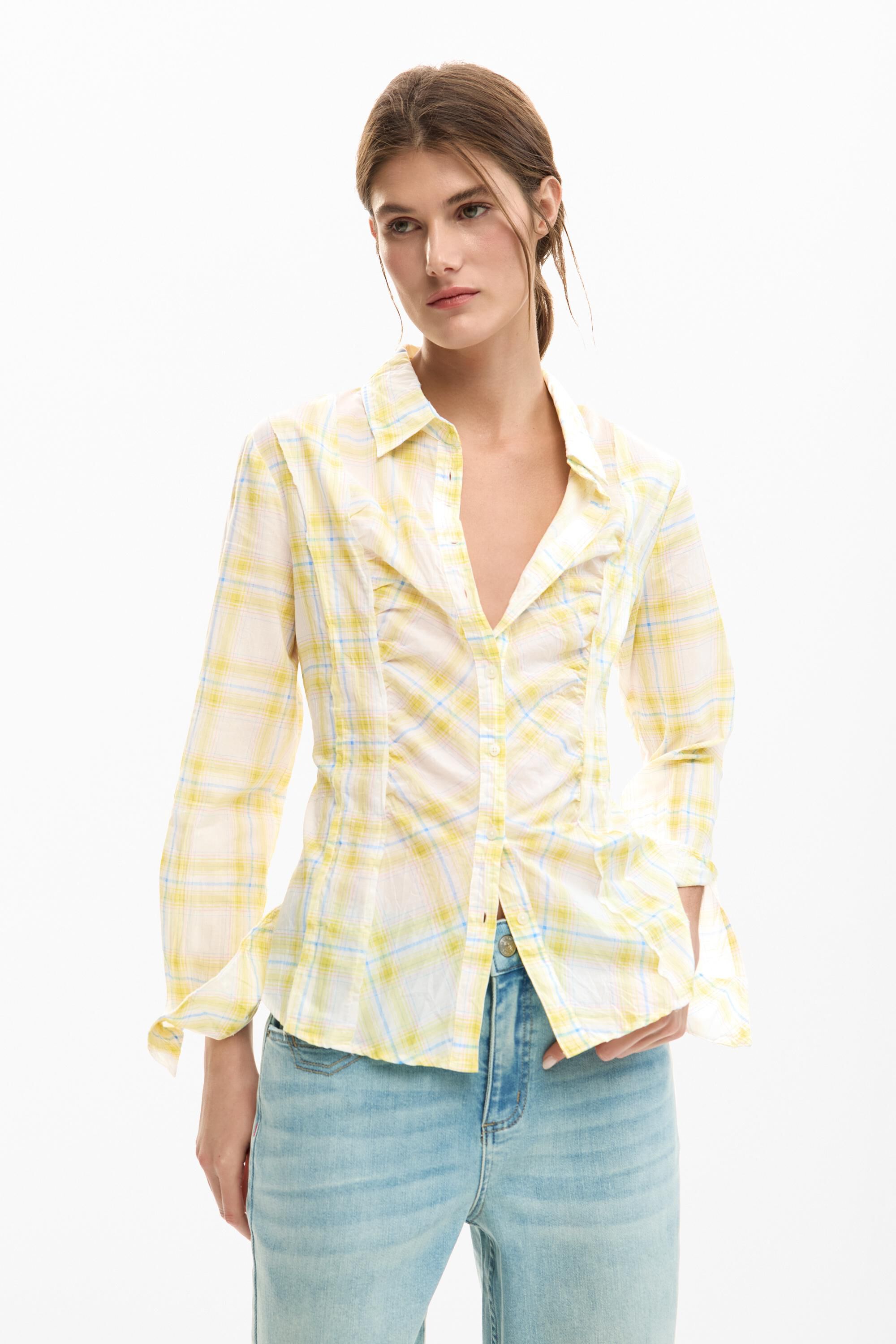Chemise à carreaux, DESIGUAL