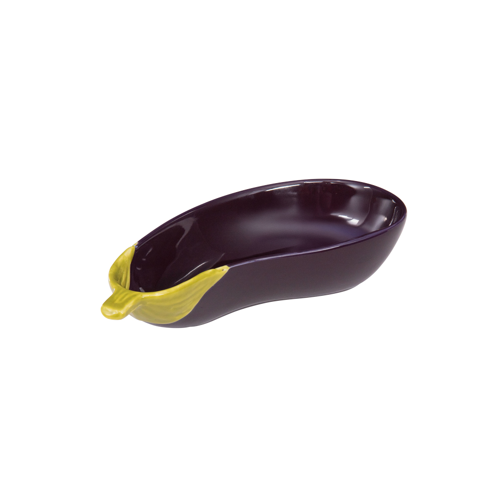 Coupe Aubergine 22x10 cm - AUBERGINE, TABLE PASSION