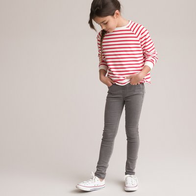 Cotton Mix Jeggings, 3-12 Years LA REDOUTE COLLECTIONS