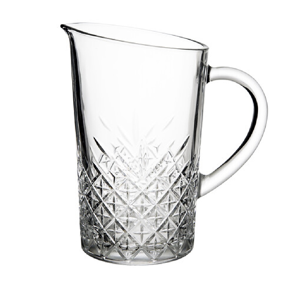 Pichet en verre transparent 1.4L, EDEN