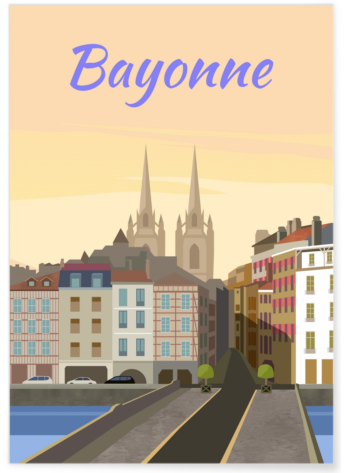 Affiche ville Bayonne, L'AFFICHERIE