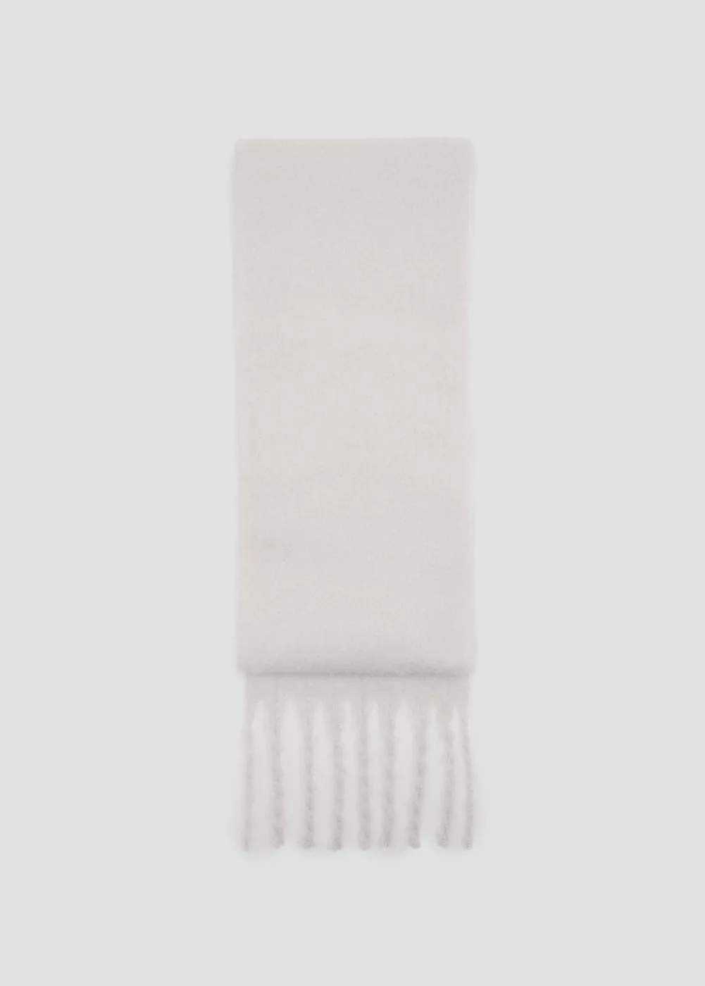 Écharpe en maille avec finitions à franges, MANGO TEEN