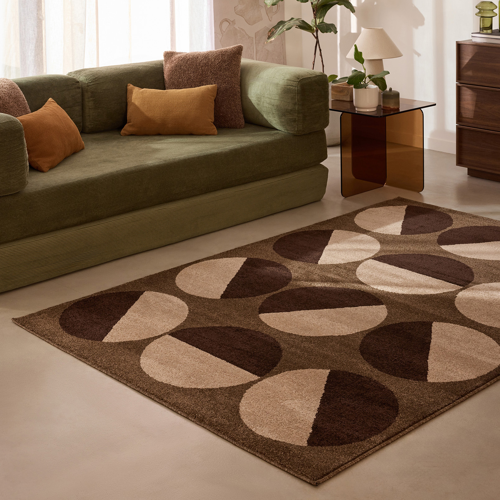 Tapis intérieur design graphique SANTAL, NAZAR RUGS