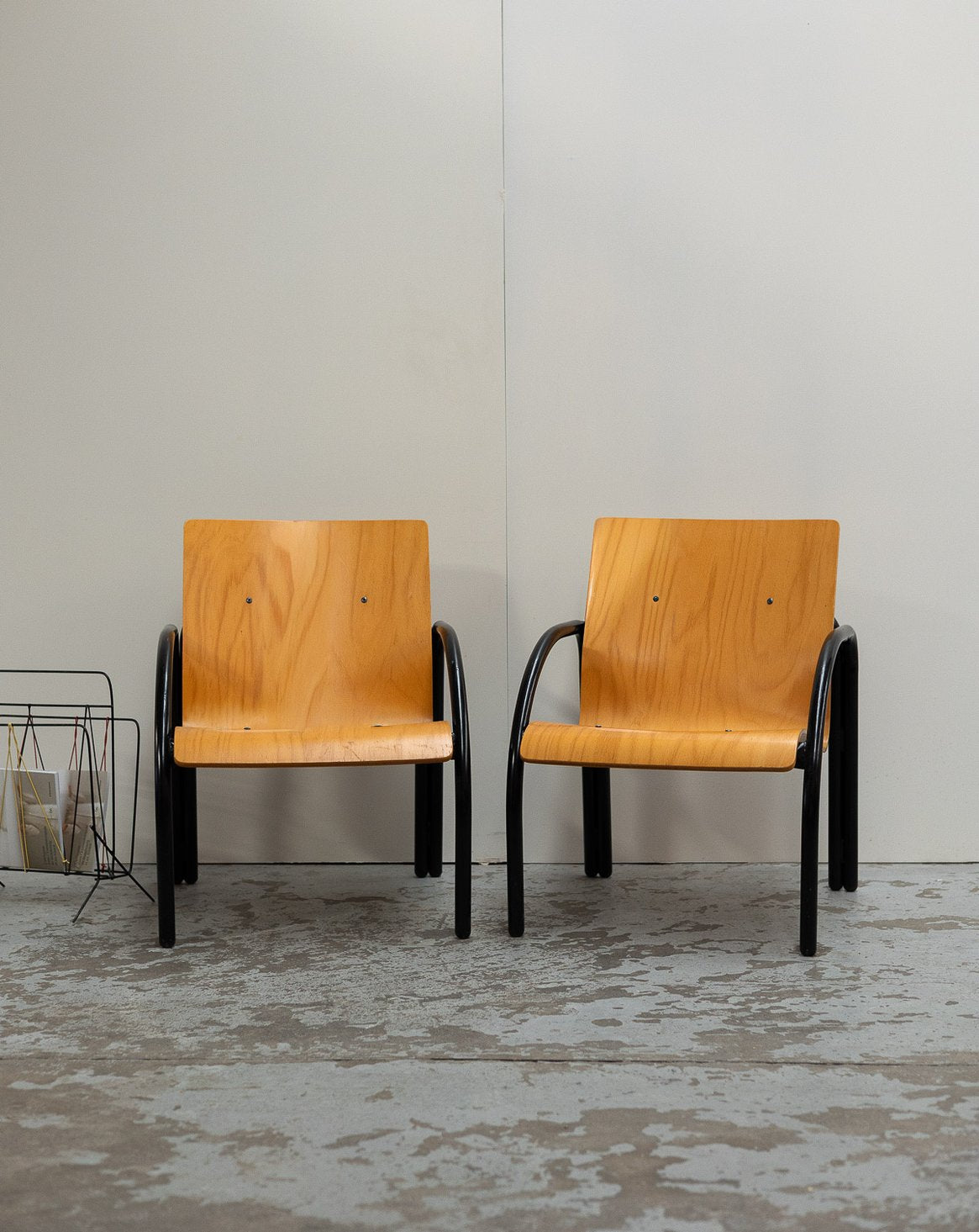 Paire de fauteuils modernistes Jakob N°1428 - Bon état, DEBONGOUT