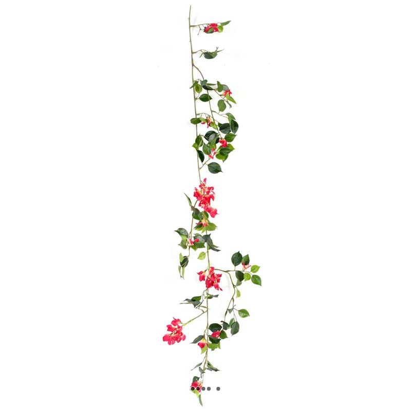 Guirlande de bougainvillier artificielle en t, ARTIFICIELLES