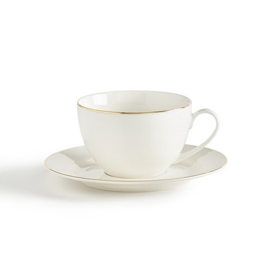 Confezione da 4 tazze da tè con piattino, Histoire Or LA REDOUTE INTERIEURS
