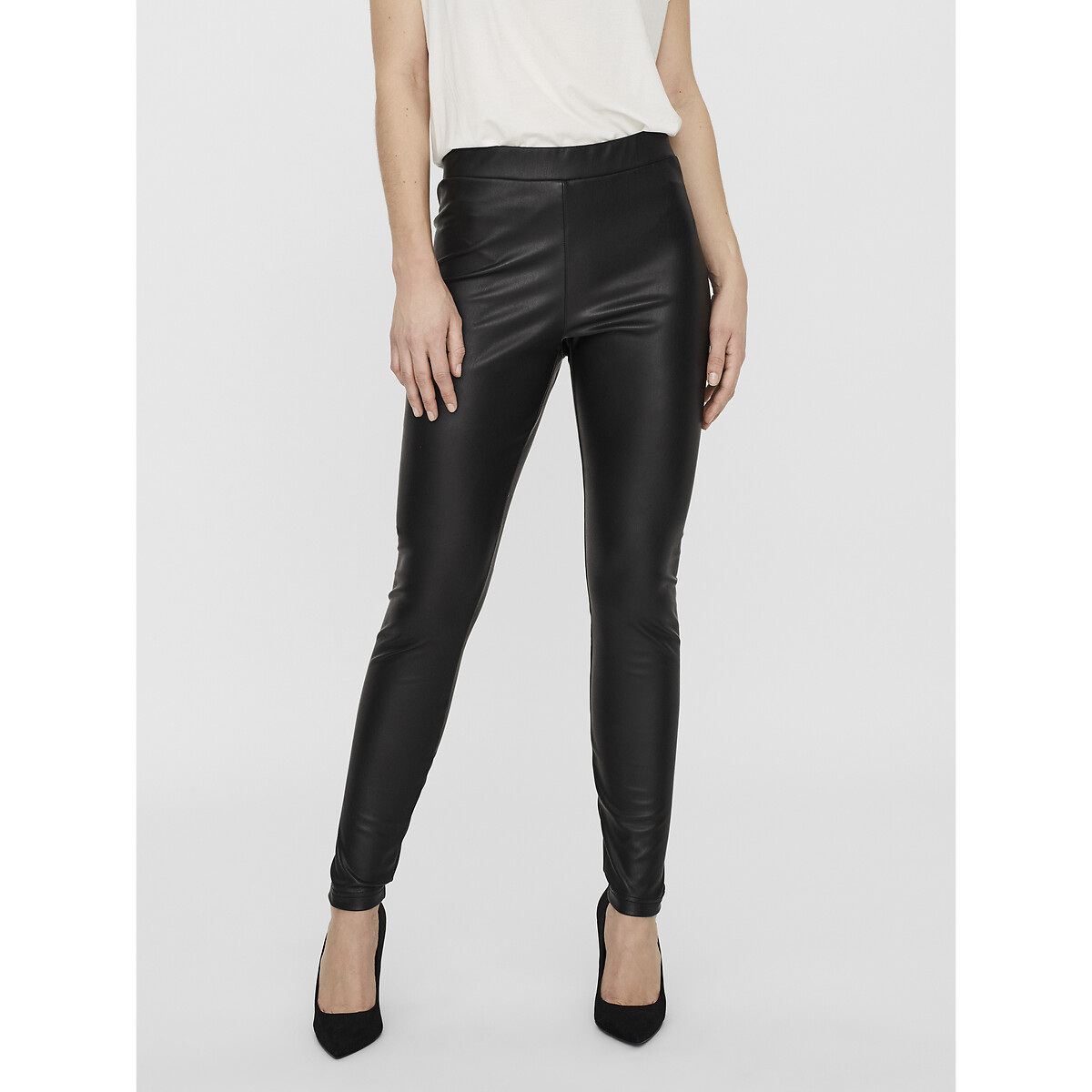 Image of Faux Leather Leggings