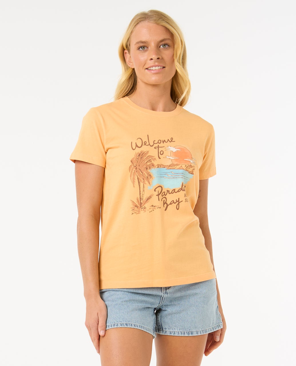 T-shirt PARADISE BAY  TEE, RIP CURL