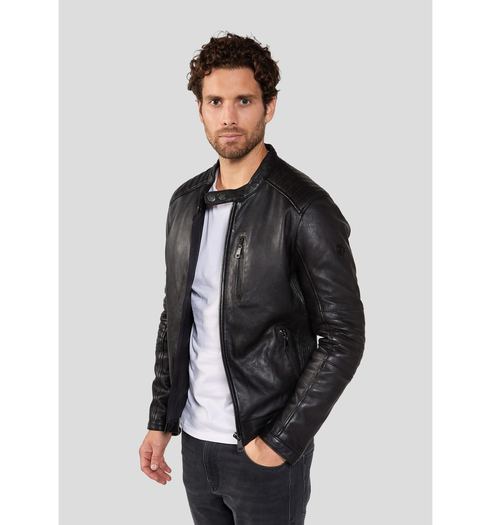 Blouson en cuir  FORMULA STONE, REDSKINS