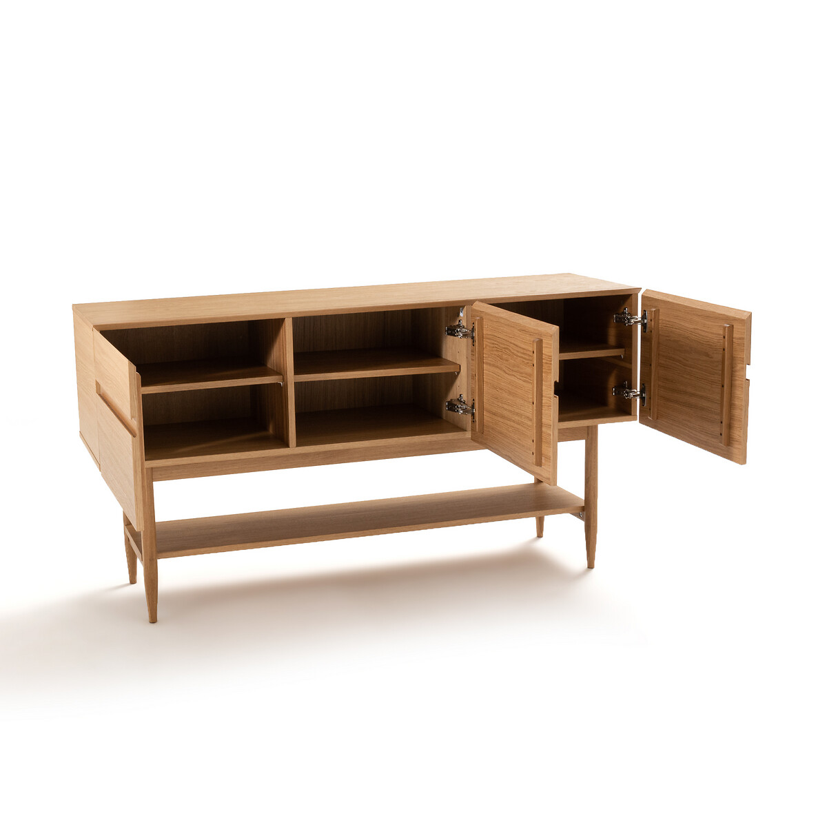 Product photograph of Laval Oak Sideboard from La Redoute UK.