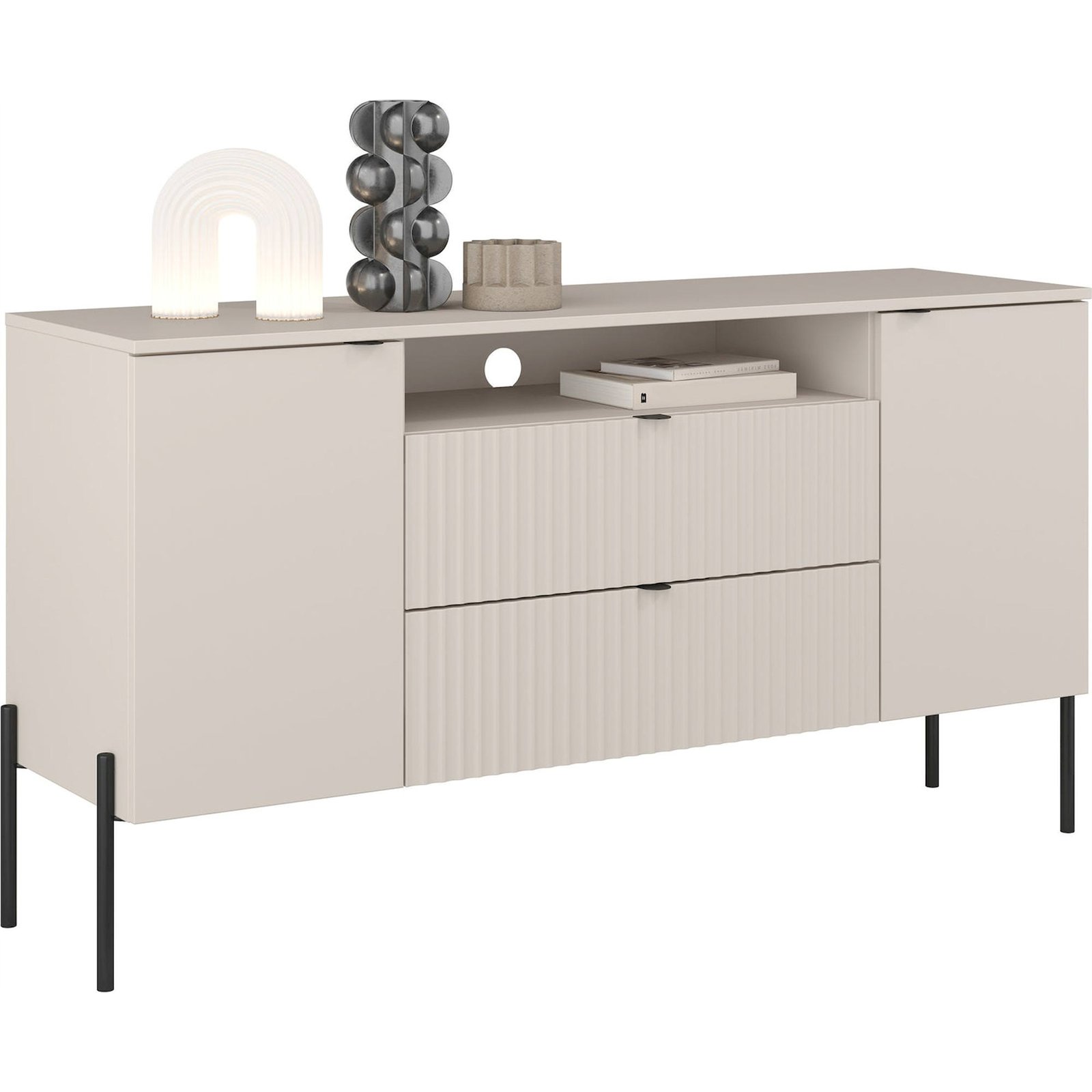 Buffet 2 portes 2 tiroirs collection ORE, RECOLLECTION