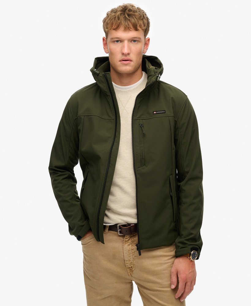 Veste à capuche Softshell Trekker, SUPERDRY