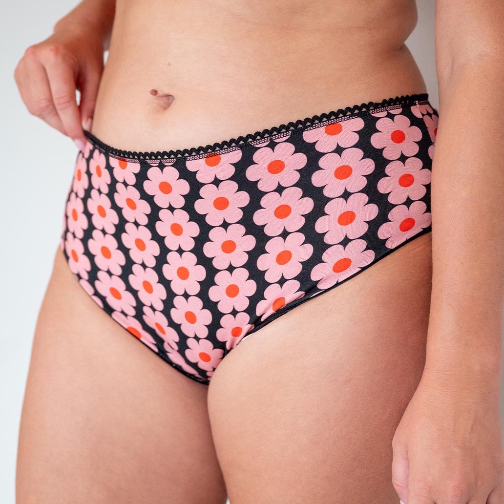 Culotte coton taille haute IMPRIMÉE Monique, WE ARE JOLIES