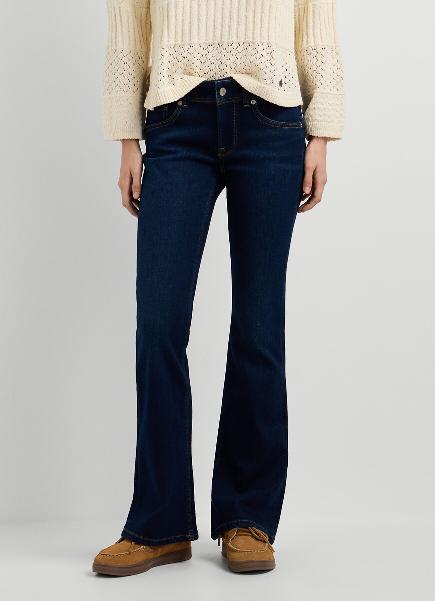 Jeans flare, vita bassa PIMLICO, PEPE JEANS