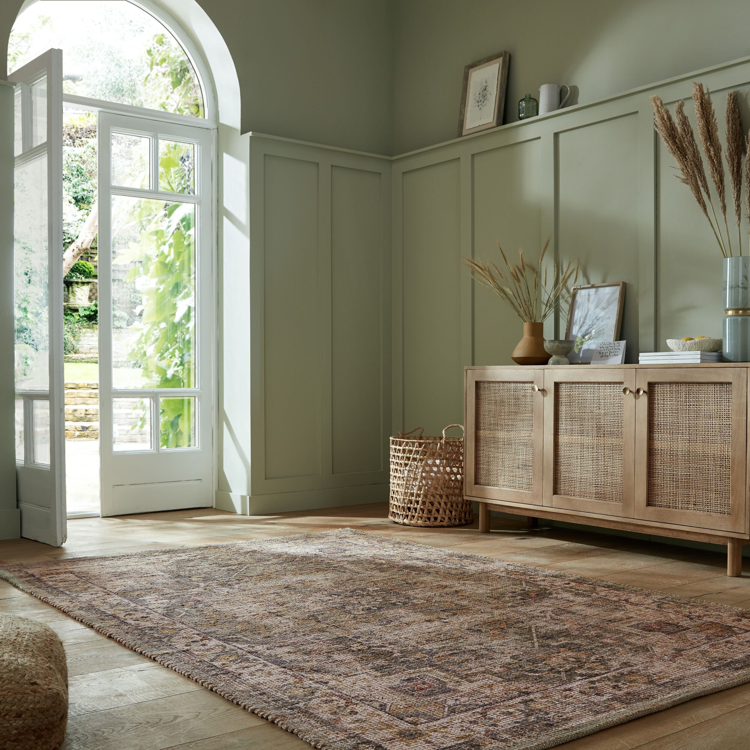 Tapis vintage en jute SELENA, FLAIR RUGS