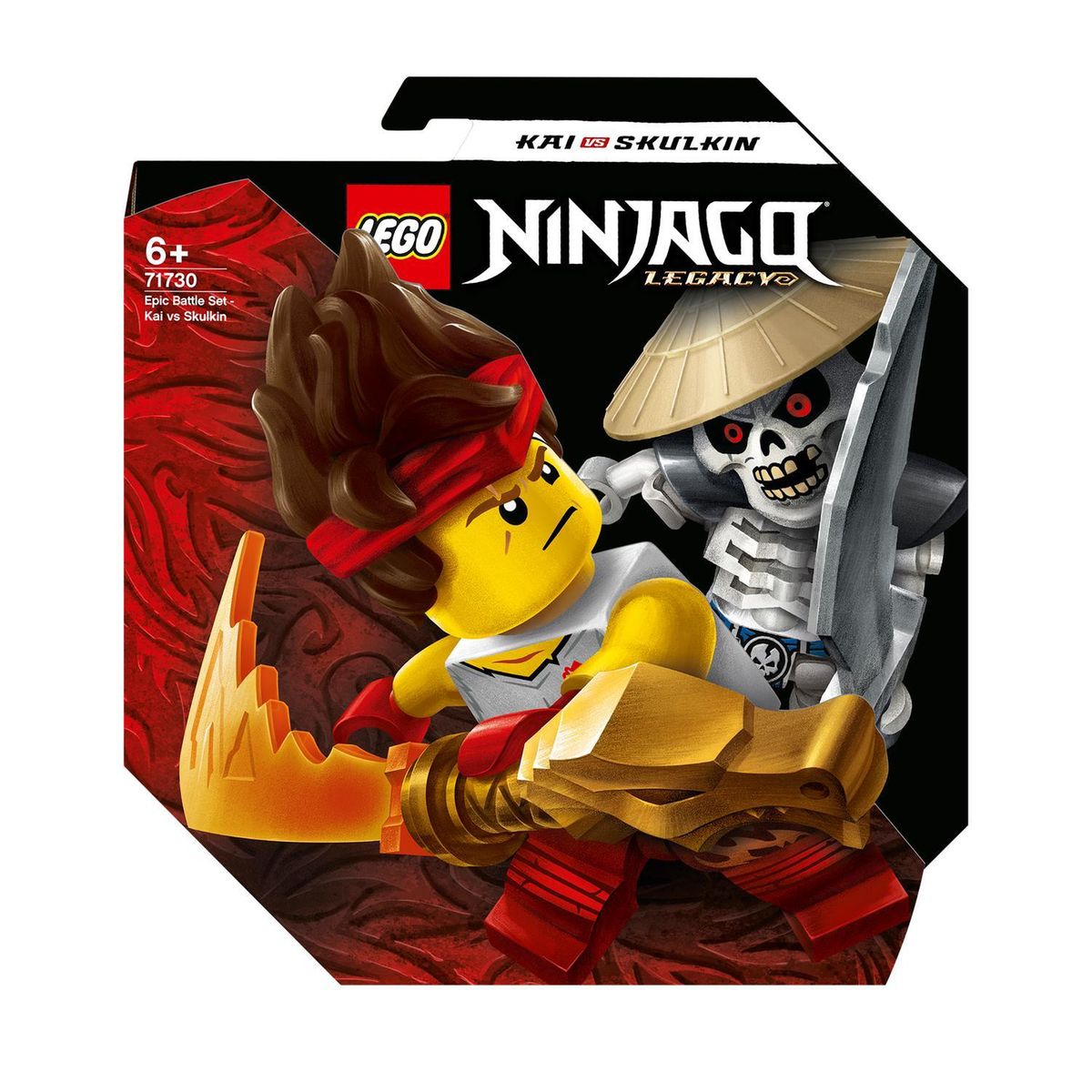 Lego Bullyland 51629 Bloc-Notes Ninjago avec Bande élastique 