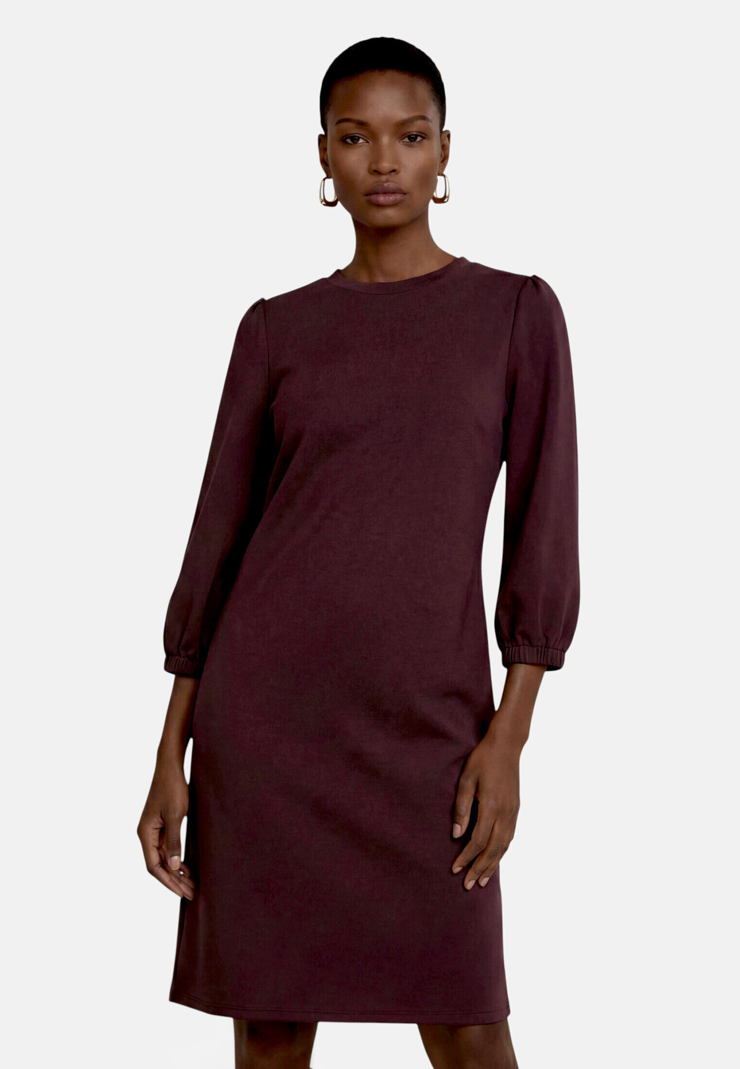 Robe en molleton à manches 3/4, ZERO