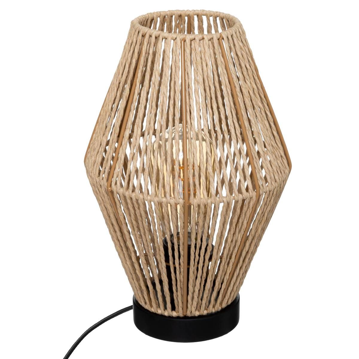 Atmosphera Tischlampe „Lilio“ – Goldfarben, Aus Marmor & Metall, 46 Cm Hoch, Zeitlos Elegant